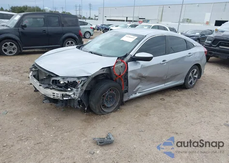 2019 Honda Civic Lx z USA, uszkodzony, nr VIN 19XFC2F6XKE048270